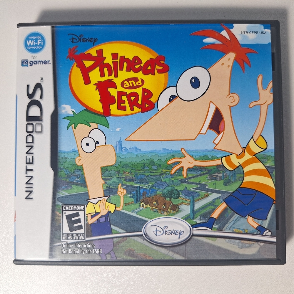 Disney Phineas and Ferb Nintendo Ds